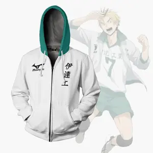 Pemagear Date Tech Uniform Haikyuu 3D All Over Print Hoodie