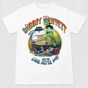 Jimmy Buffett and the Coral Reef Band T-shirt, all sizes S-5XL