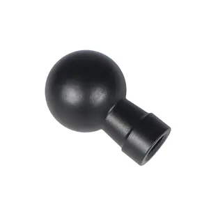 Feichao 17mm Ball Head Mount, 1/4 17mm to 1 4 Hole Male/female Adapter, Gopro Hero Insta360 Action Camera Accessories