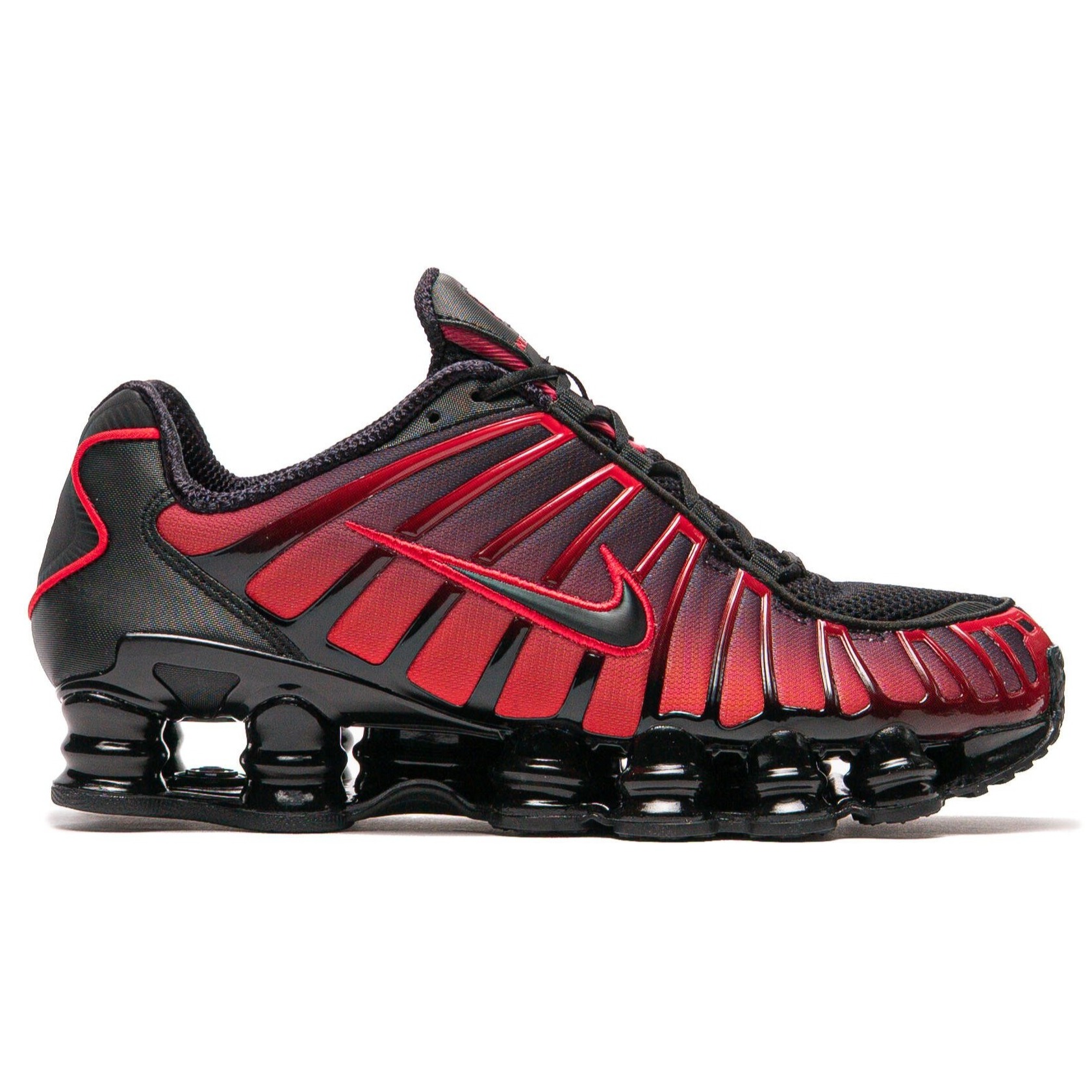 Nike Shox TL Black University Red Gradient IF6202-001 Men's Fashion Sneaker New