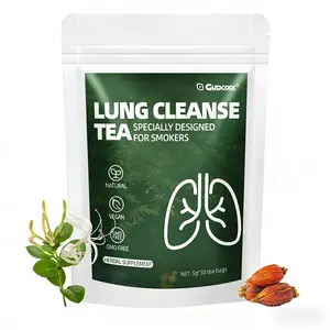 Lung Cleanse Tea for Smokers | Specially Designed Herbal Tea to Cleanse Lungs, Natural Vegan GMO Free, 30 Tea Bags