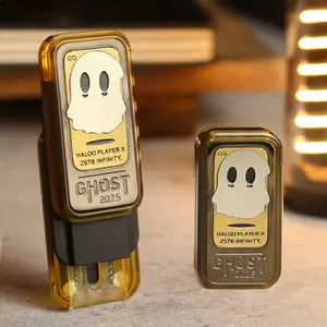 PEI Triple-Layer Mechanical Ghost Direct-Drive EDC Fidget Slider Adult Fidget Toy ADHD Tool Anti-Anxiety Stress Relief Toy Desk Toy