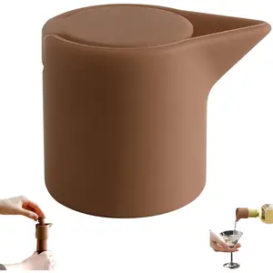 Stoppers,  Sealing , Double Sealed, Beverage Bottle Stoppers, Easy Pour, 1 Pack Coffee Color