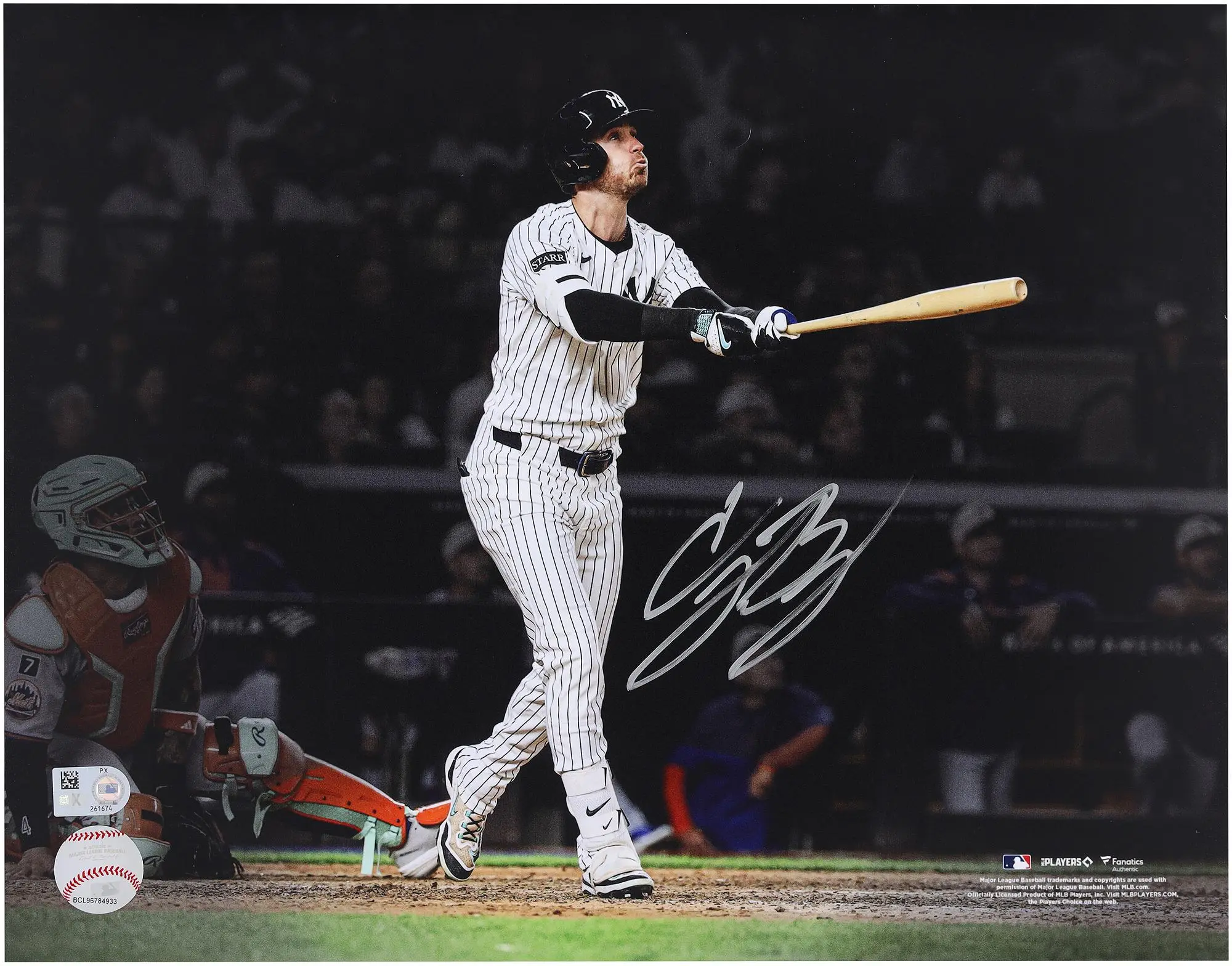 Cody Bellinger New York Yankees Autographed 11" x 14" Subway Series Game Slam Home Run Spotlight Photograph - Fanatics Authentic Certified