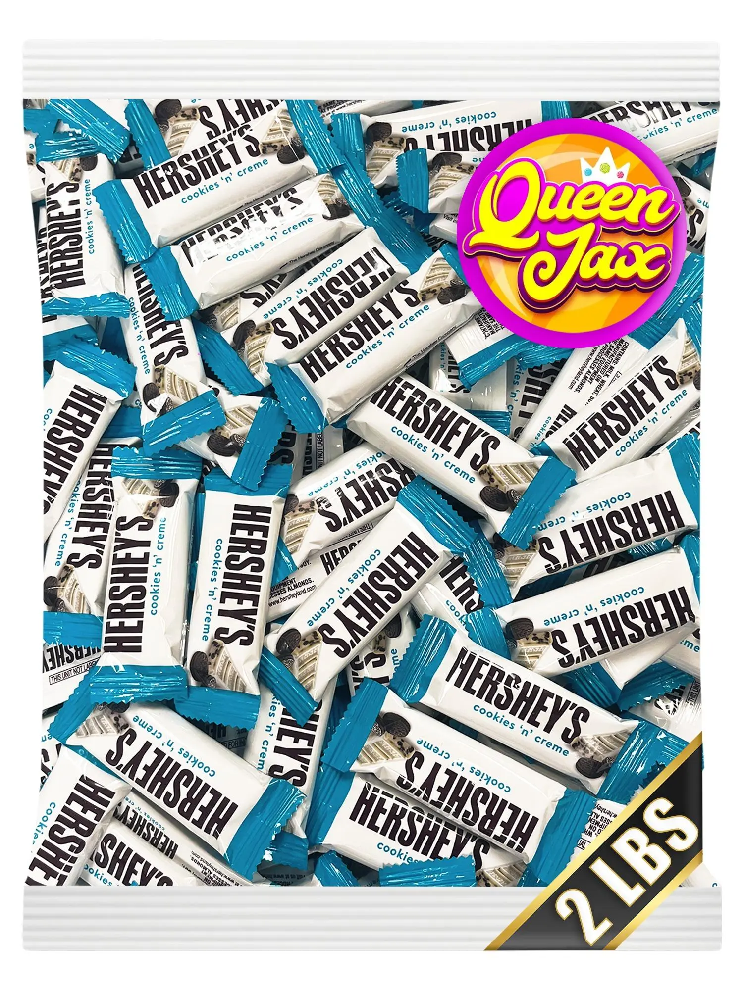 Cookies and Cream Fun Sized Bars Snack - Chocolate Dessert Treats