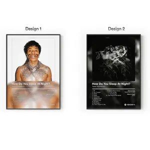 [Sale Up To 40%] [Unframe] Teezo Touchdown Album Posters, Alternative Hip Hop Rock Wall Art, Creative Music Aesthetic Decor, Modern Album Cover Artwork, Gift for Fans