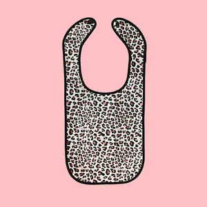 leopard beautibib makeup bib cape smock apron for makeup application