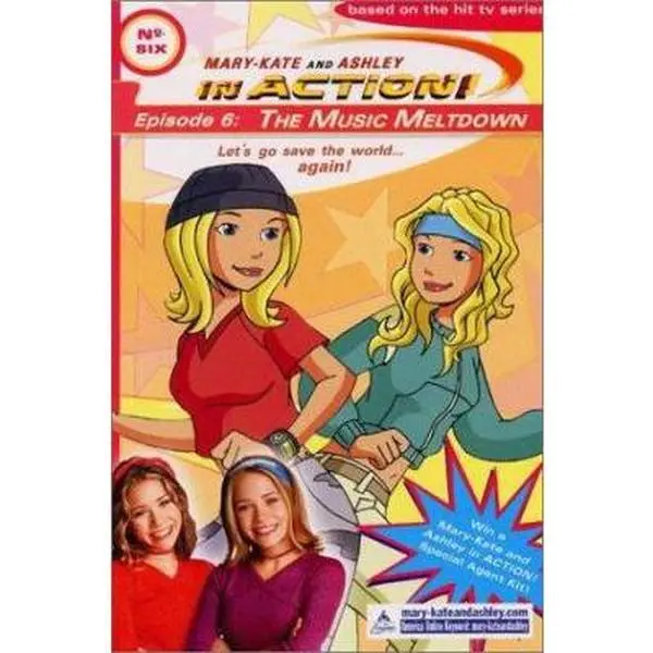 USED-The Music Meltdown (Mary-Kate and Ashley in Action - Bk 6 by Judy Katschke (Paperback)