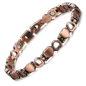 Magnetic Pure Copper Bracelet for Women - 99.99% Copper with Magnets | The Ideal Gift for Women