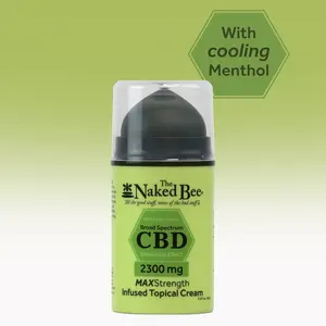 2.3 oz. 2300mg Broad Spectrum CBD MAXStrength Infused Topical Cream