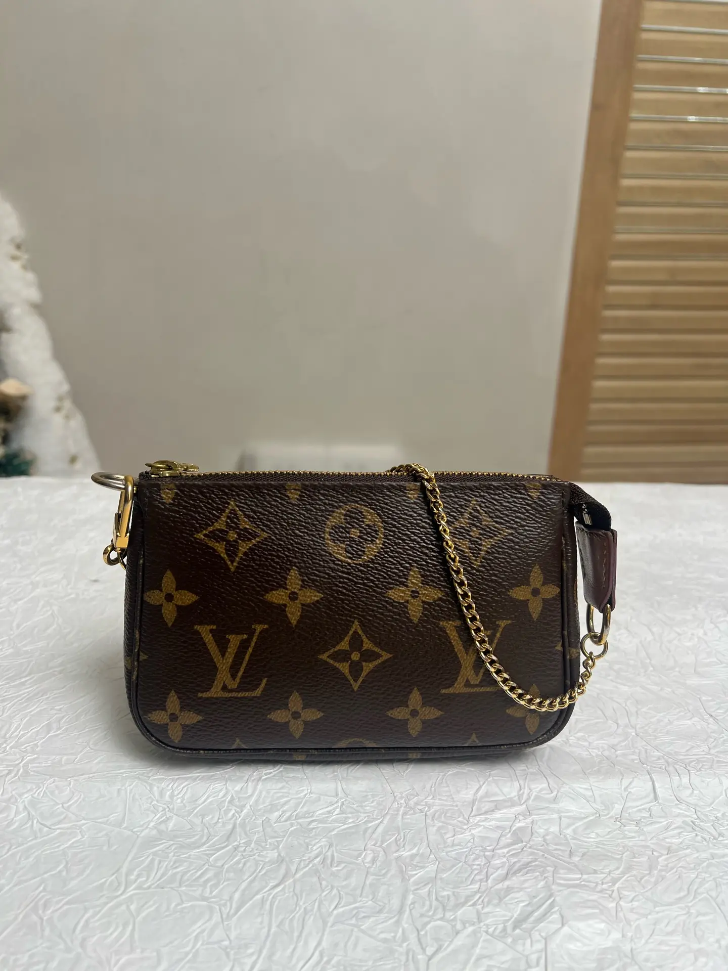 Pre-owned Louis Vuitton Mini Pochette Pouch CC0001