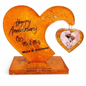 Heart Personalized with Photo,Wedding Anniversary Gifts,keepsake