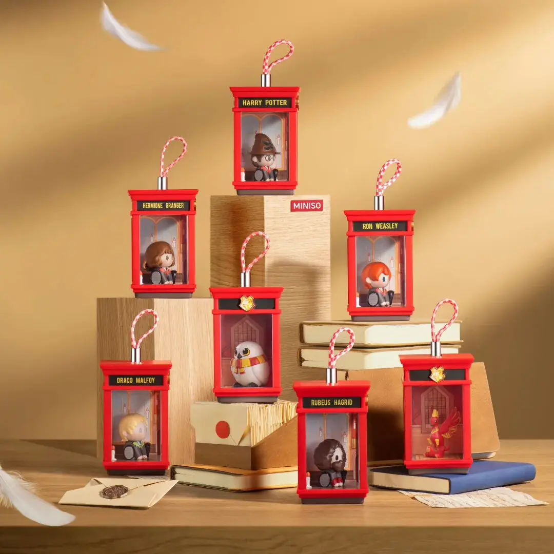 【Mirror Double View Design】Harry Potter Magic House Pendant Blind Box Unique Double-Sided View Design Mini Scene Doll Charm Fashion Backpack Accessory For Harry Potter Fans