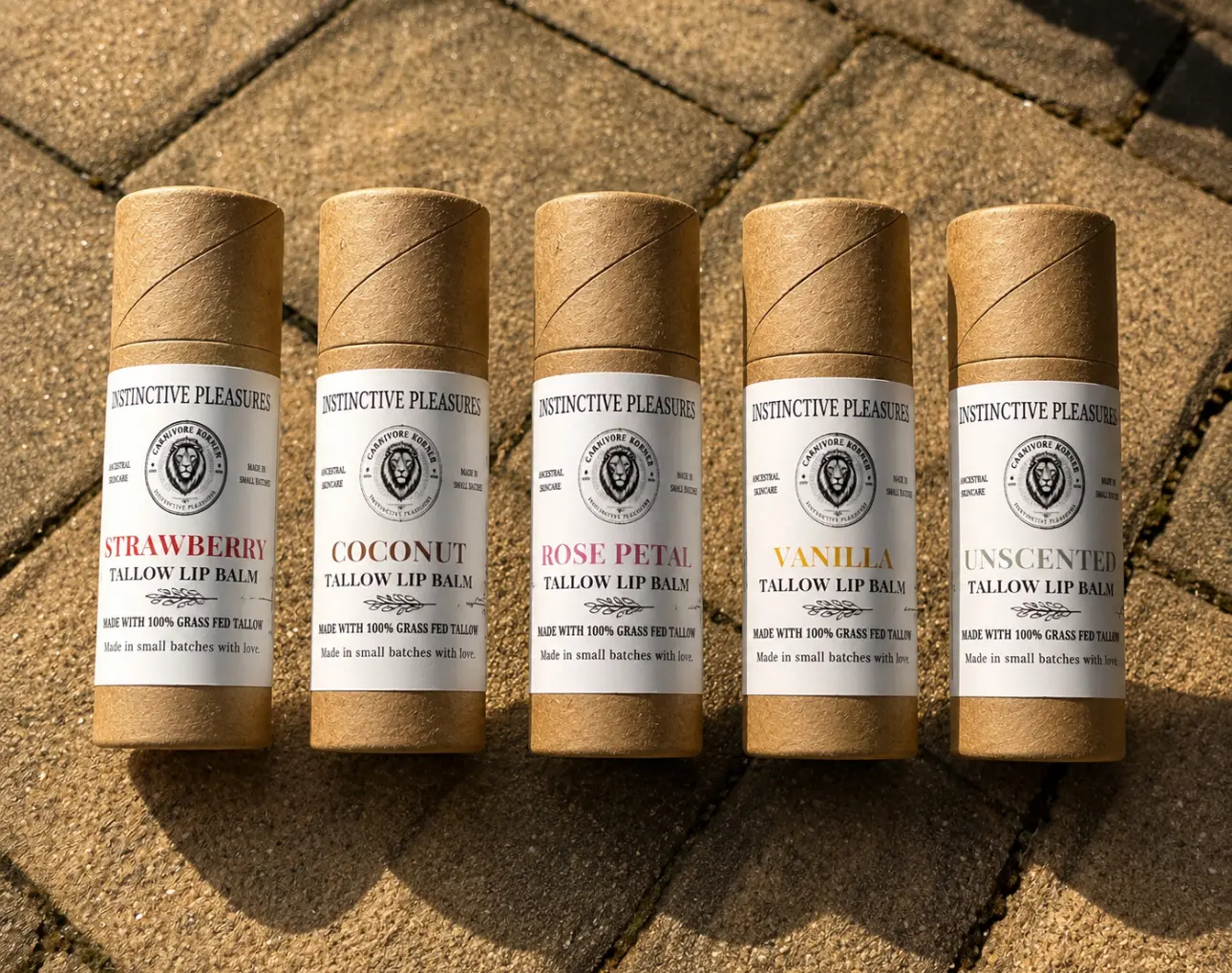 GRASS FED & FINISHED TALLOW LIP BALM