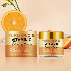 Jaysuing Turmeric Vitamin C Face Cream - Gentle, Hydrating, Moisturizing, Nourishing & Firming Skin Care
