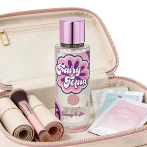 CANDYBREATH Saying Tonia Body Spray 250ml | Elegant Floral & Fruity Scent, Rose & Geranium Heart, Warm Honey & Woody Base, Large Capacity Fine Mist Sprayer, Perfect Birthday or Holiday Gift for Mom, Wife or Girlfriend
