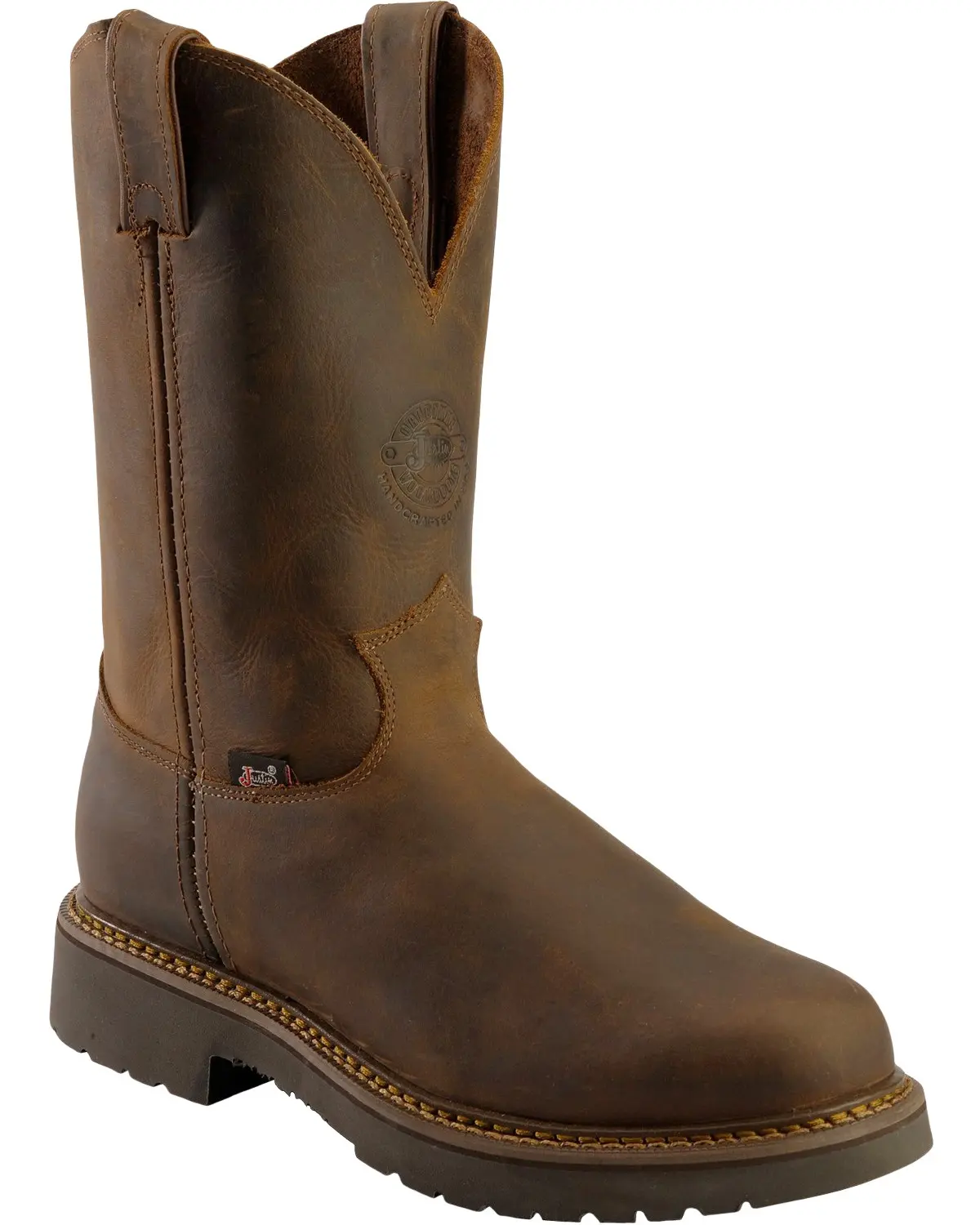 Justin Men's Men'S J-Max Balusters Electrical Hazard Pull-On Work Boot Soft - 4444
