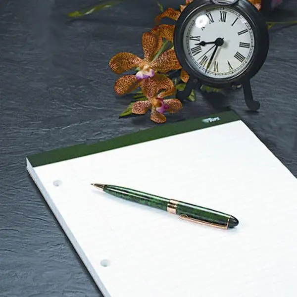 Double Docket Writing Pad College Rule Letter White 100 Sheets/Pad