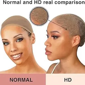 Premium HD Meltaway Wig Cap Run Resistant 2pcs