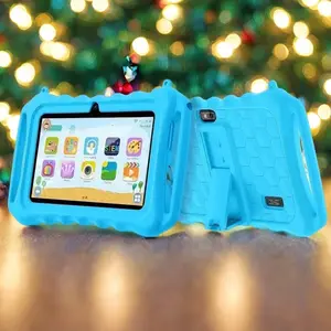 7 Inch Android Tablet with Shockproof Case, WiFi Parental Control, Educational Tablet for Kids, Learning Assistant