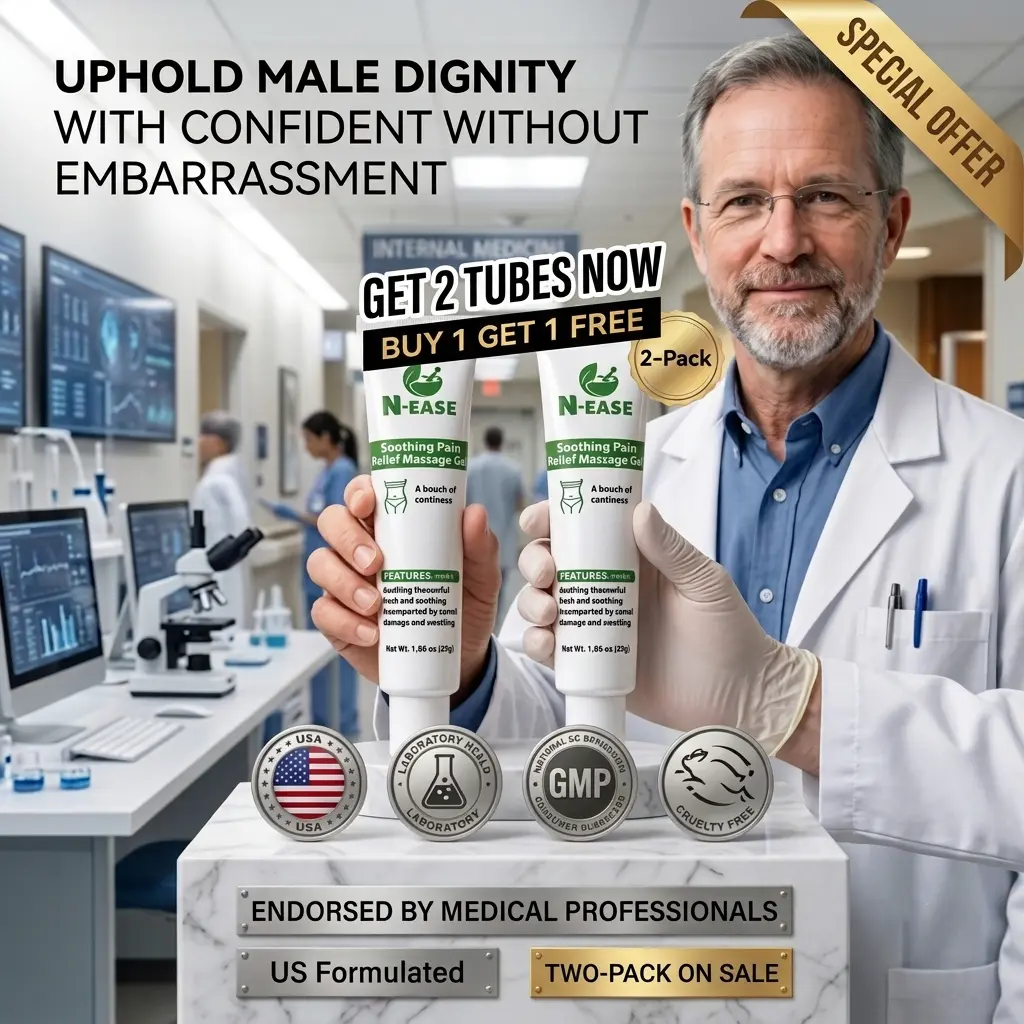 [Buy 1 Get 1 Free] Men's Intimate Care Gel | Daily Soothing MassageI Plant-Based Extracts | Gentle & Comforting