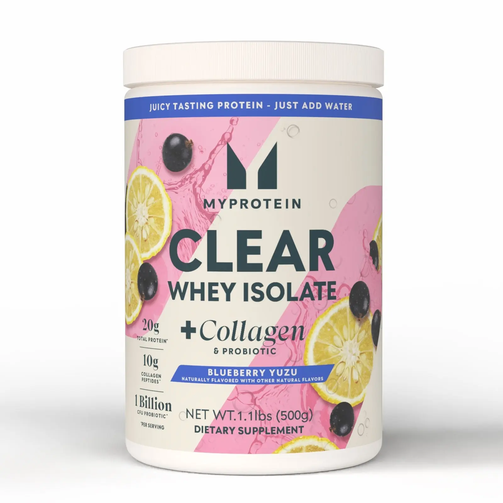 Clear Whey Isolate + Collagen & Probiotic
