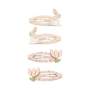 Bunny & Flower Clic Clacs by Mimi & Lula