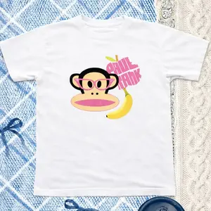 Paul Frank Iconic Julius Cartoon Y2K Aesthetic Unisex Baby Tee