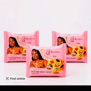 Byennwa Byenblan Face 3 sets and Body Soap 4 oz Peau Noire Hand Made with Love Cleansing Body Wash