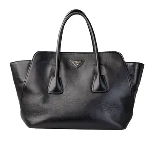 Pre-owned PRADA Leather Tote Bags Vitella Stud Tote IB26030031