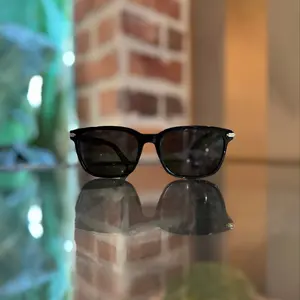 Pre-owned DIOR DiorBlackSuit SI 10A0 Black Acetate Square Sunglasses