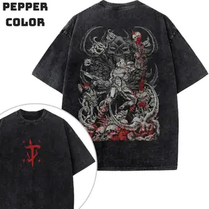 DOOM Eternal Shirt, Game Shirt, Vintage Tee 2-Sided, Good Graphic Tee, Unisex Cotton Trendy T-Shirt, Gift T-Shirt, Top Streetwear Menswear Womenswear
