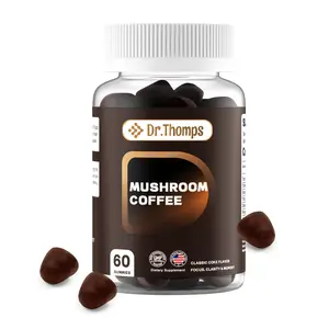 Dr.Thomps Mushroom Coffee Gummies - Enhance Energy, Sharpen Focus and Indulge in Delightful Flavor