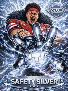 MVP Safety Silver Box - Versatile Sports Cards for Baseball Football & Basketball Fans - Repacked Graded & Ungraded Cards - Ideal for Collectors