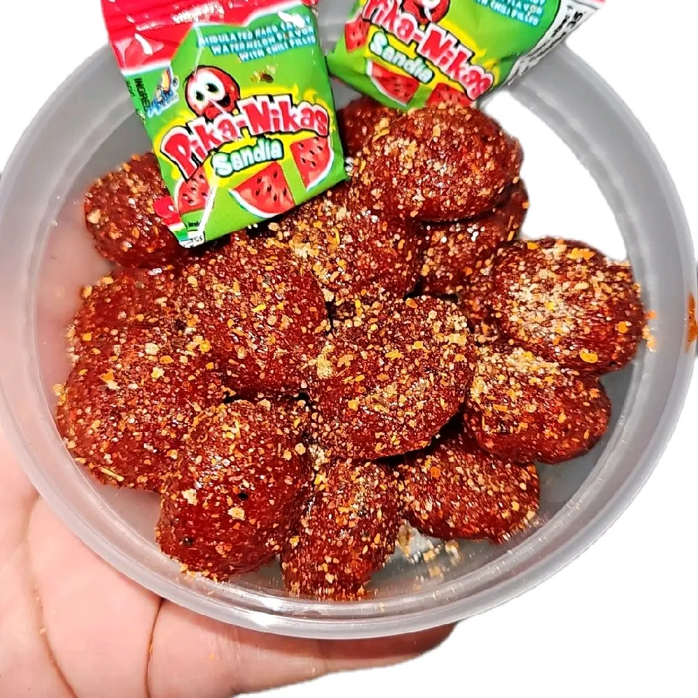 8 OZ Sandia Pika-Nikas Enchilados Hard Candy Treat Snack