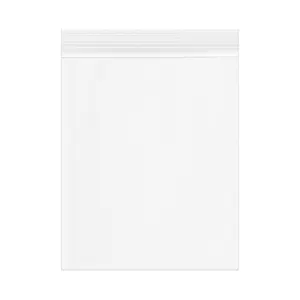 Clear Plastic Reclosable Zipper Bags 4 x 6 Inch, 100 Pieces