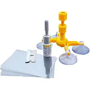 Auto Glass Repair Window Tool Auto Windshield Repair Kit Polishing Kit Windshield Tool Kit Auto Glass Glass Repair System Fix