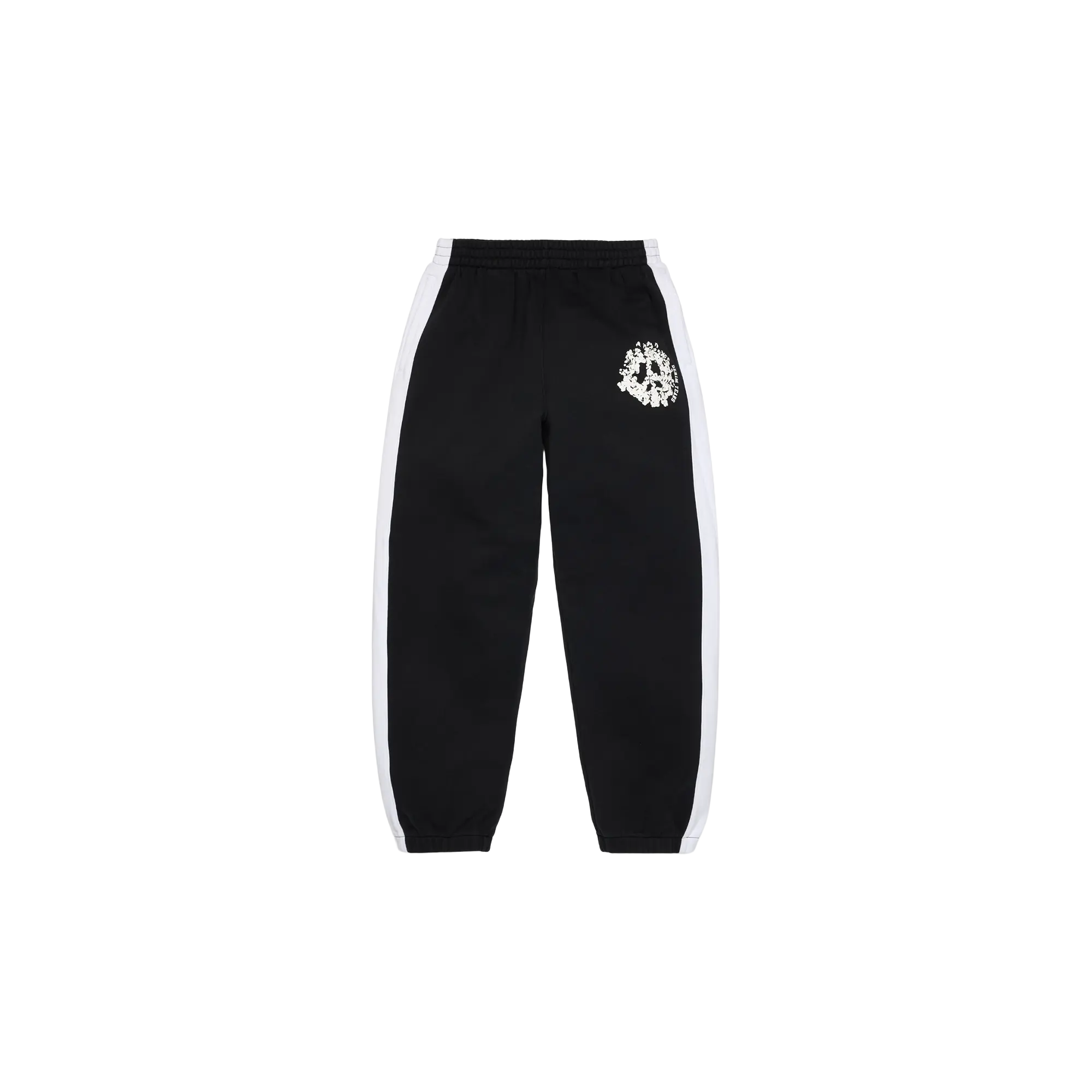 Denim U Paneled Sweatpants "Black" DT908