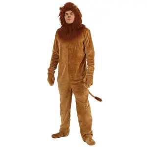 Men's Plus Size Deluxe Lion Costume