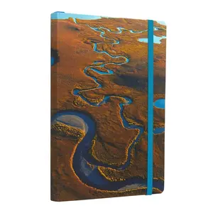 Arctic River 6x8 in Softcover Notebook with Photo Cover - Nature Theme, Arctic National Wildlife Refuge Inspired, for Outdoor Enthusiasts, Hiking Journals