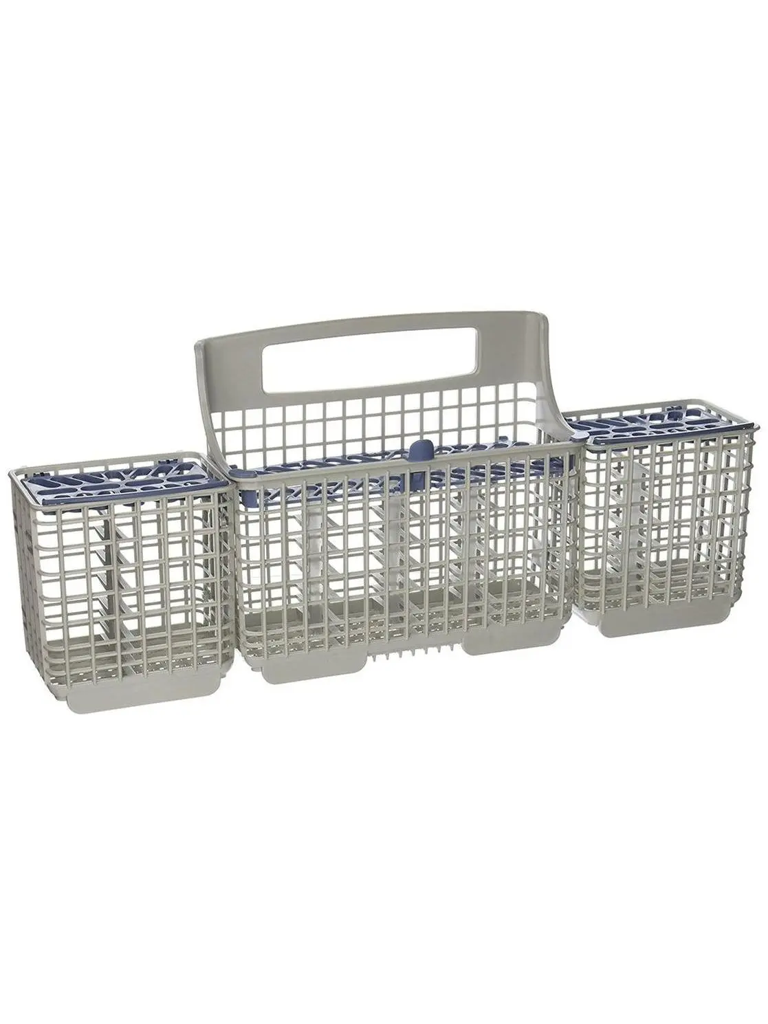 Whirlpool W10807920 Genuine Durable Dishwasher Silverware Basket, Household Home Organizer for Countertop or Dishwasher Storage