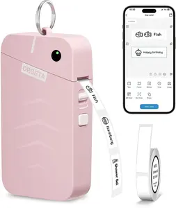 ORGSTA Label Maker, S001 Portable Bluetooth Label Maker Machine with Tape, Thermal Label Printer for Home, Office, School Organization, Wireless Mini Labeler Machine