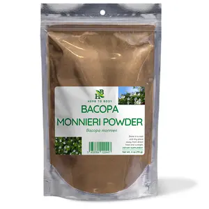 Herb To Body Bacopa Monnieri Powder | Bacopa monnieri | Wildcrafted | 4oz