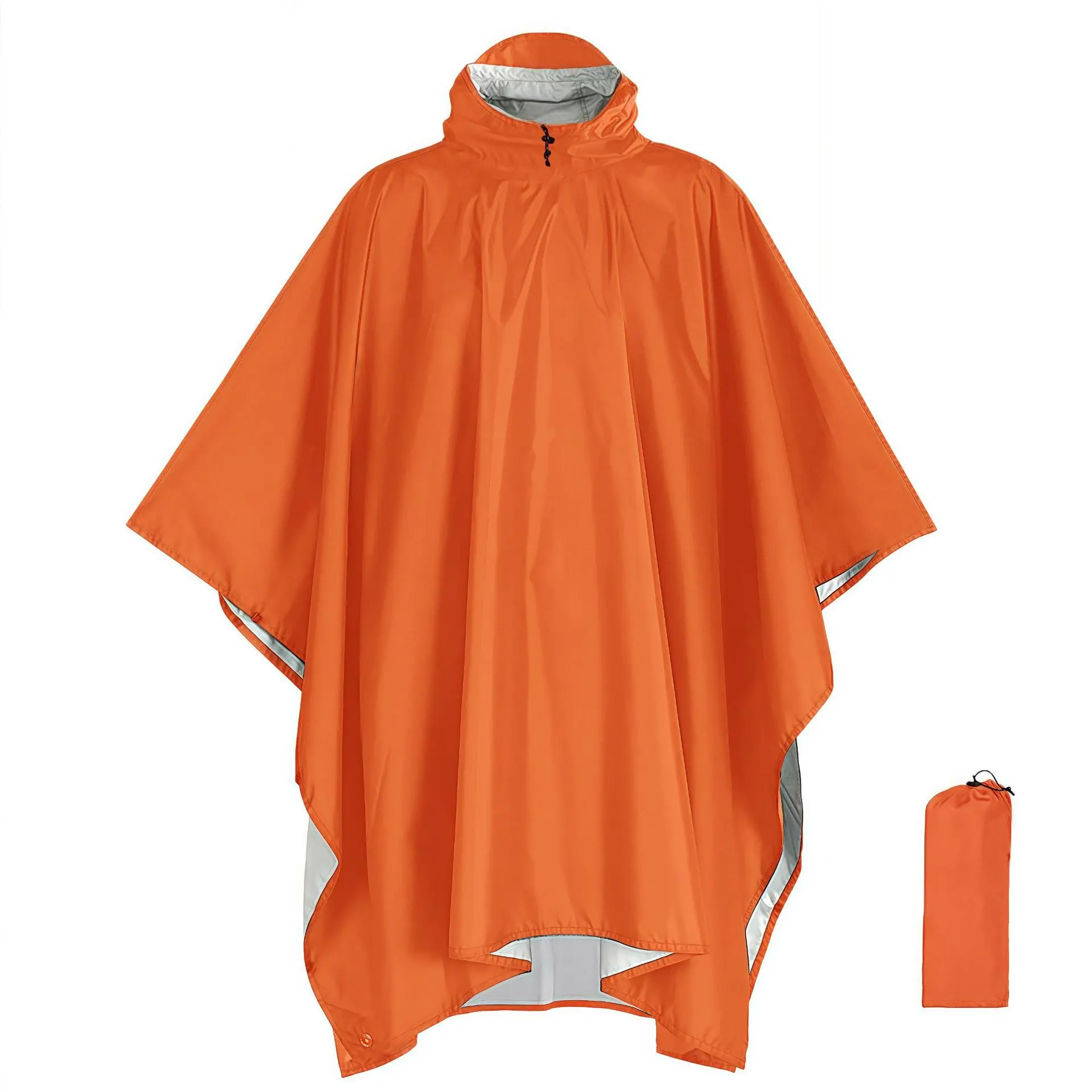Orange   (polyester coated with silver)