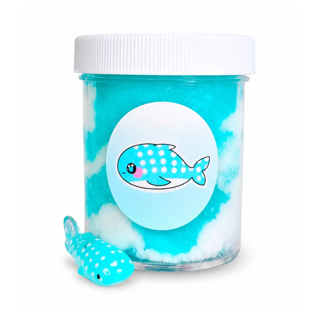 Gummy Shark Slime – Jelly Cloud Slime with Charms