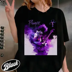 Prince Purple Rain T-Shirt, Prince Graphic Tee, Gift For Fans V