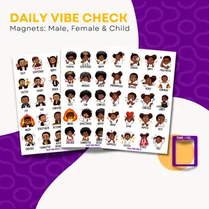 Daily Vibe Check Magnet
