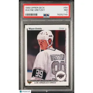1990 Upper Deck Wayne Gretzky #54 PSA 7