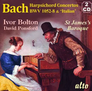 Ivor Bolton - J.S. Bach Concertos for Harpsichord & Strings; BWV 1052-8; ItalianConcerto BWV 971  [COMPACT DISC - CD]