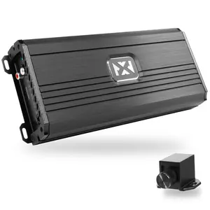 NVX Dual 12" Ported Complete Bass System w/ Sub Box, Amp, and Wiring Kit